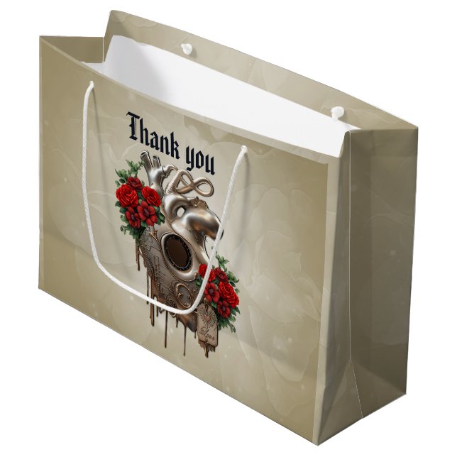 Steampunk Passion, Kärlek mekaniska hjärta. (Framsidan Vinklad)