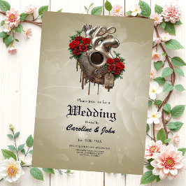 Steampunk Passion, Kärlek mekaniska hjärta. Inbjudningar