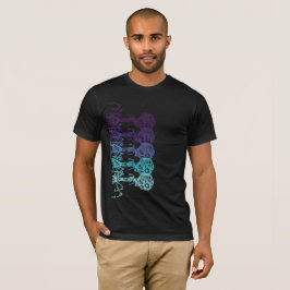 Steampunk_Phage i levande Färg Tee