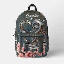 Steampunk piano med hjärta