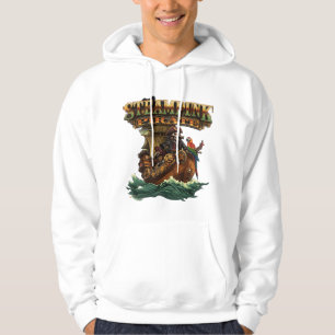 Steampunk Pirat Mekanisk Korsar Viktoriansk Kugghj Hoodie
