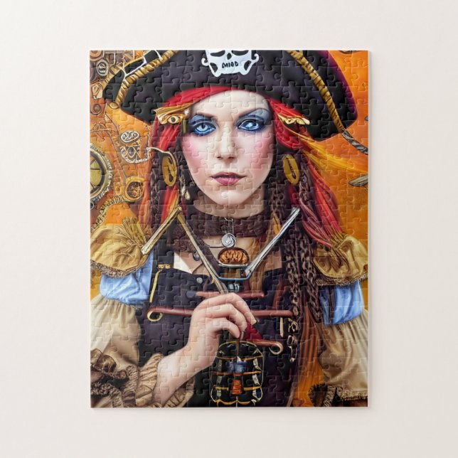Steampunk Pirat Pussel (Vertikal)
