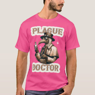 Steampunk Plague Doktor Gothic Stil Plague Doktor T Shirt