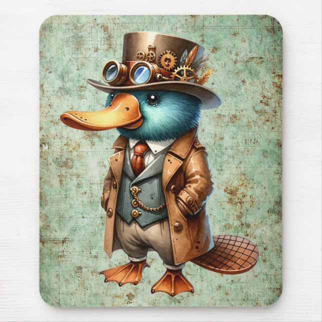 Steampunk Platypus Musmatta (Framsidan)