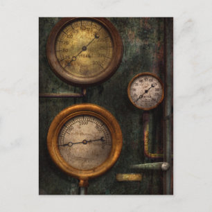 Steampunk - Pluming - Gaging Successiv Vykort