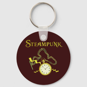 Steampunk Pocketwatch Nyckelring