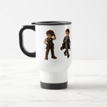 Steampunk Pojke Äventyrare Tumbler | Glasögon, Kug