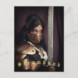 Steampunk Postcard Vykort