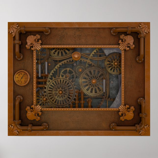 Steampunk Poster (Framsidan)