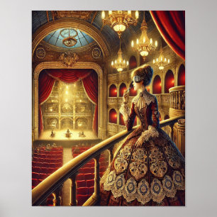 Steampunk Poster 6, Mekaniskt operapatron
