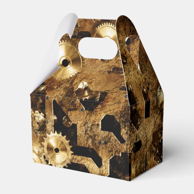 Steampunk Presentaskar (Framsidan Sidan)