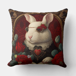 Steampunk Rabbit Pillow Fantasy Pillow Child's Kudde