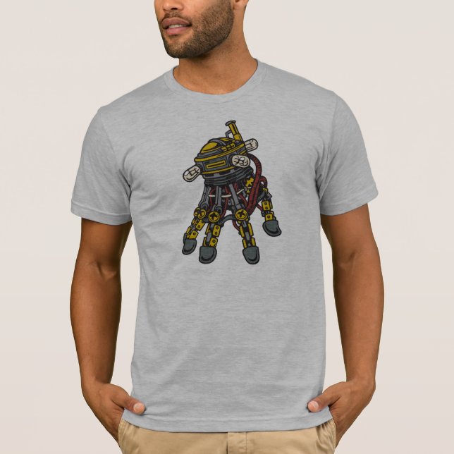 Steampunk räcker V-Nacken Tröja (Framsida)