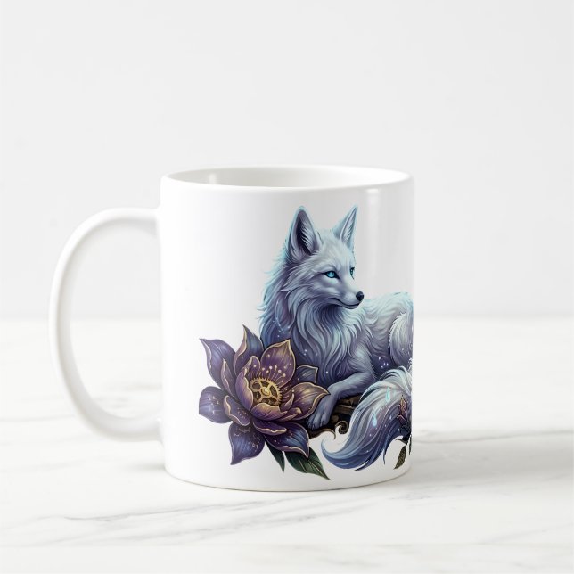 Steampunk Räf Bröllops Ram.  Kaffemugg (Vänster)