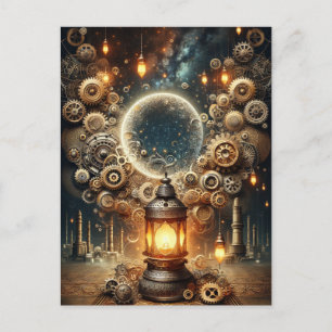 Steampunk Ramadan Vykort