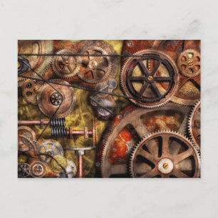 Steampunk - Redskap - Inre arbete Vykort