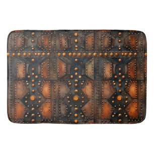 Steampunk Riveted Metall Bath Mat Badrumsmatta