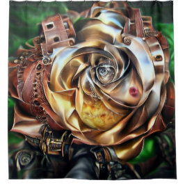 Steampunk Ro med Surreal Ansikte - Mekaniskt golv
