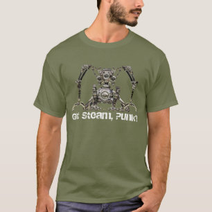 Steampunk robot #1A T Shirt