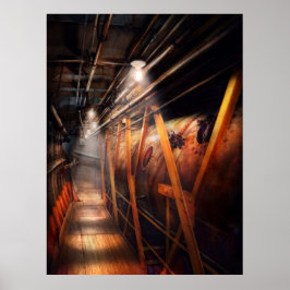Steampunk - Rörning - hallen Poster