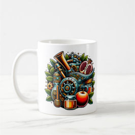 Steampunk Rosh Hashanah Kaffemugg