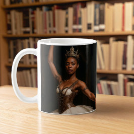 Steampunk Royal Ballerina Elegant Fantasy Kaffemugg