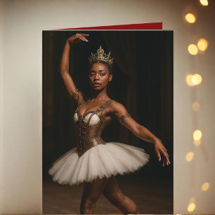Steampunk Royal Ballerina Elegant Fantasy Kort
