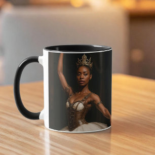 Steampunk Royal Ballerina Elegant Fantasy Mugg