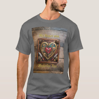 Steampunk Rubiner Och Dolkar Krigare Valentine T Shirt