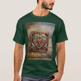 Steampunk Rubiner Och Dolkar Warrior Valentine T Shirt