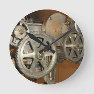 Steampunk Rund Klocka