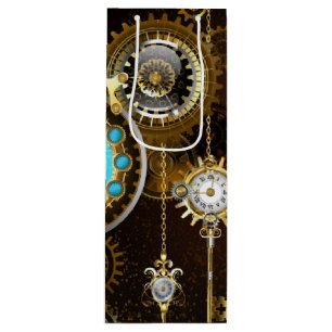 Steampunk Rusty Background med Turquise Lenses