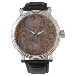 Steampunk Rusty Cogs Armbandsur