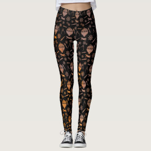 Steampunk Rusty Luftballongs Leggings