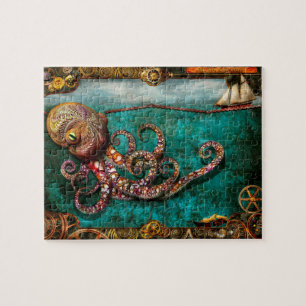 Steampunk - sagan av Krakenen Pussel