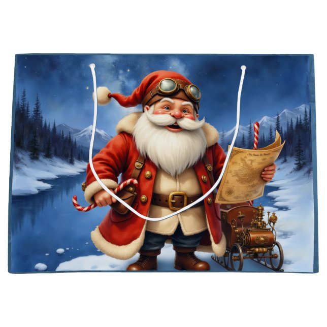 Steampunk Santa Claus – Vintage Christmas Adventur (Framsidan)