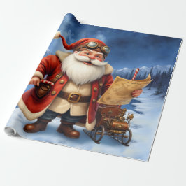 Steampunk Santa Claus – Vintage Christmas Adventur Presentpapper
