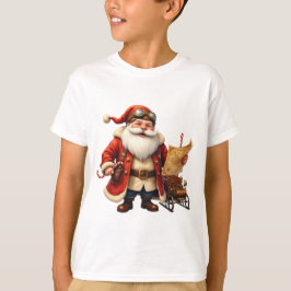 Steampunk Santa Claus – Vintage Christmas Adventur T Shirt