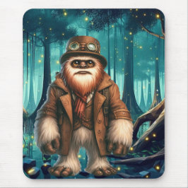 Steampunk Sasquatch Mousepad Musmatta