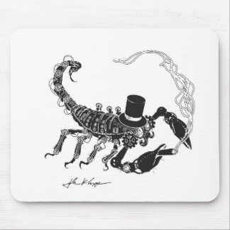 Steampunk Scorpio Mousepad Musmatta