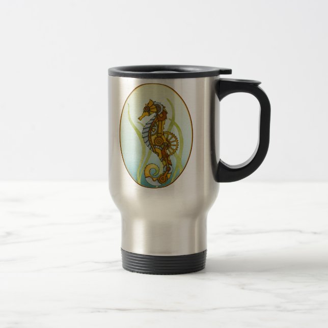 Steampunk Seahorse Resemugg (Höger)
