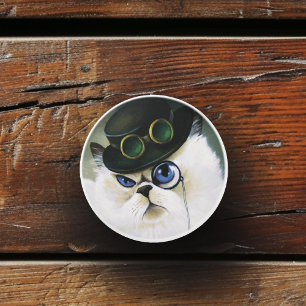 Steampunk Siamese Persian Cat Knopp