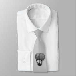 Steampunk Silver Luftballonger med Frakt Slips