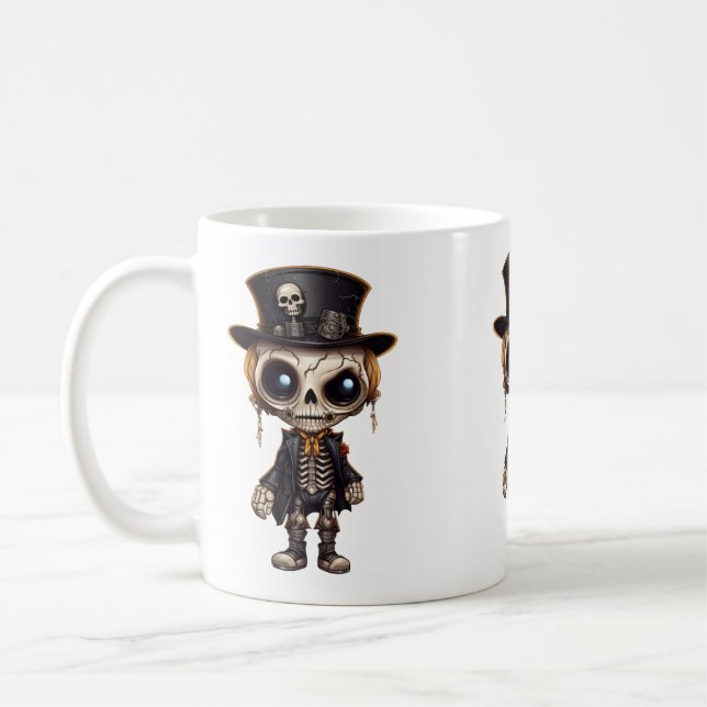 Steampunk Skeleton Mugg (Vänster)