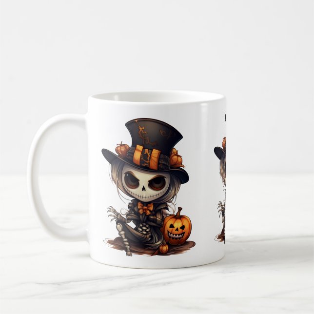 Steampunk Skeleton Mugg (Vänster)
