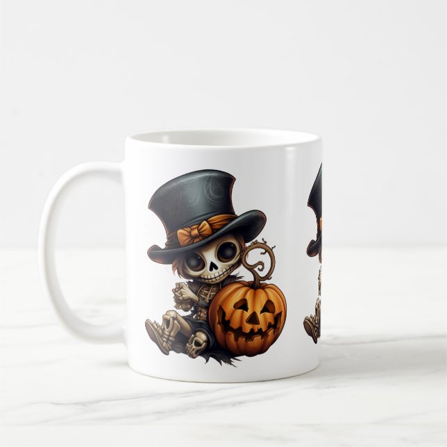 Steampunk Skeleton Mugg (Vänster)