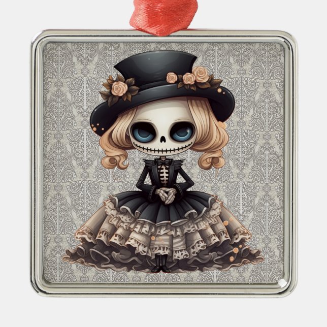 Steampunk Skeleton Ornament (Framsidan)