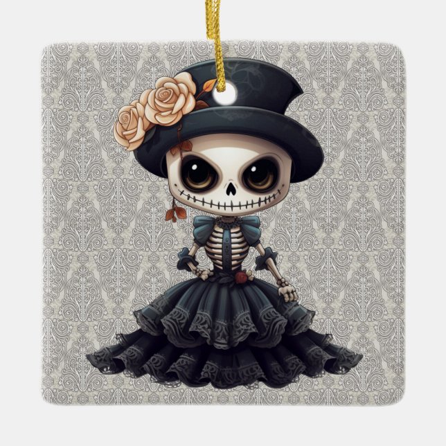 Steampunk Skeleton Ornament (Framsida)