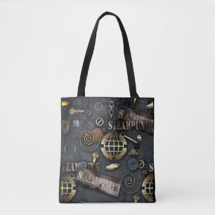 Steampunk, skrapbokning tygkasse