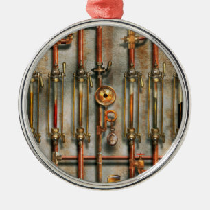 Steampunk - Smörjfördelaren Julgransprydnad Metall